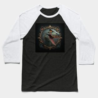 Fantasy Dinosaur Baseball T-Shirt